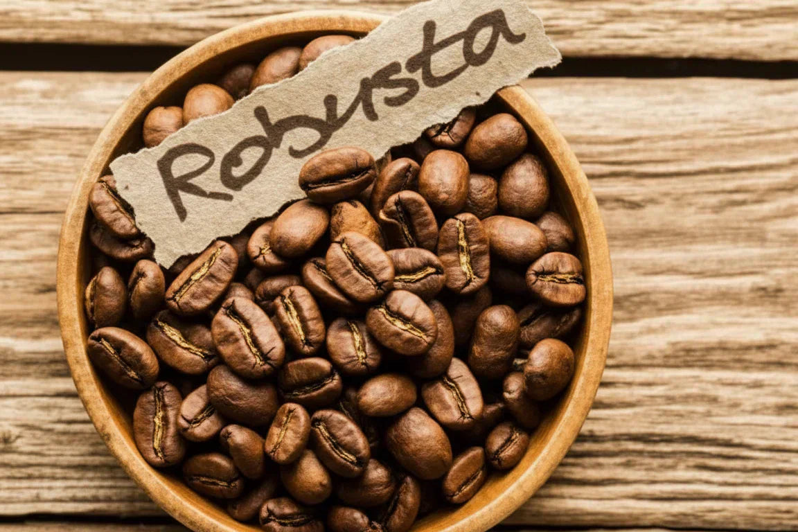 Robusta-Bohnen