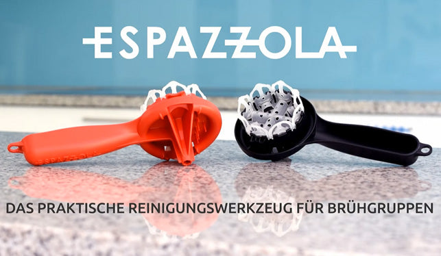 Espazzola Siebträger Reinigung