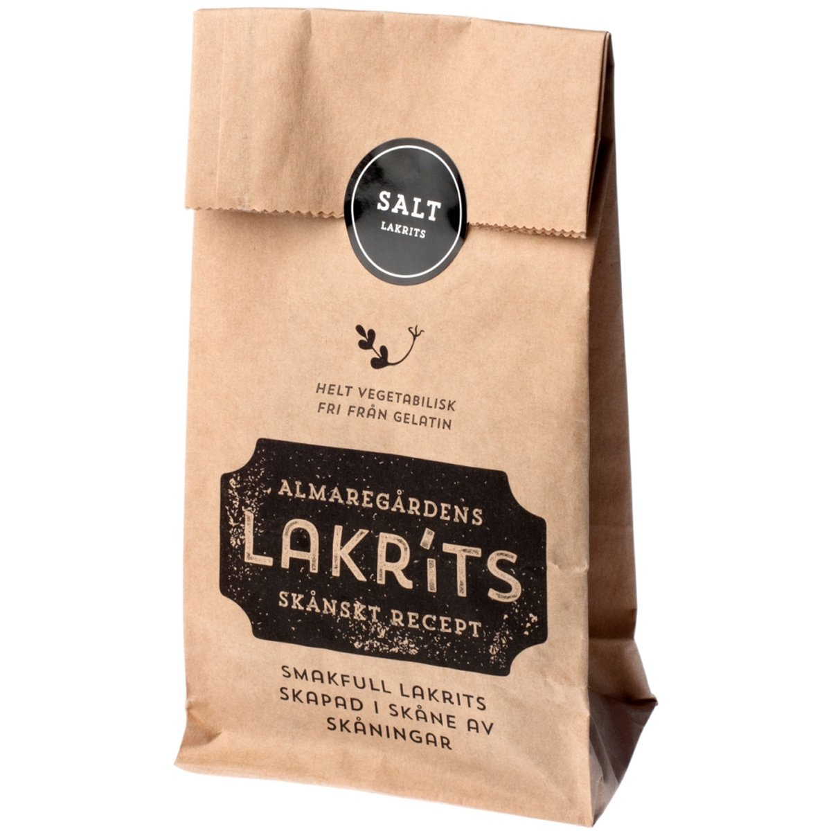 Salted homemade licorice - Almaregårdens 