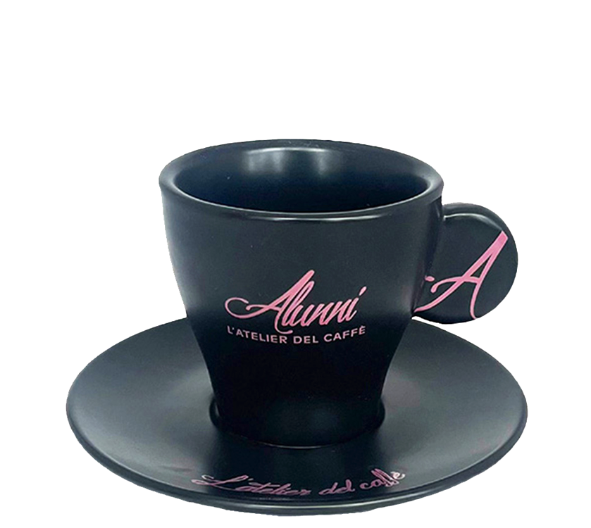 Alunni Caffè espresso cup black