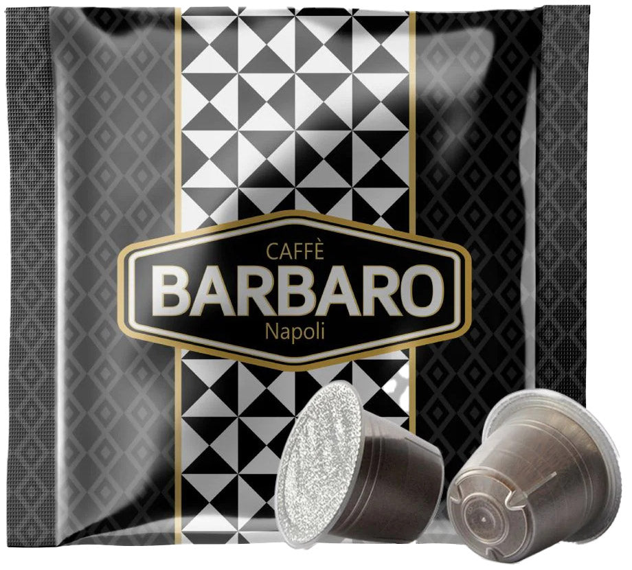 Caffè Barbaro Nero Nespresso®* compatible capsules