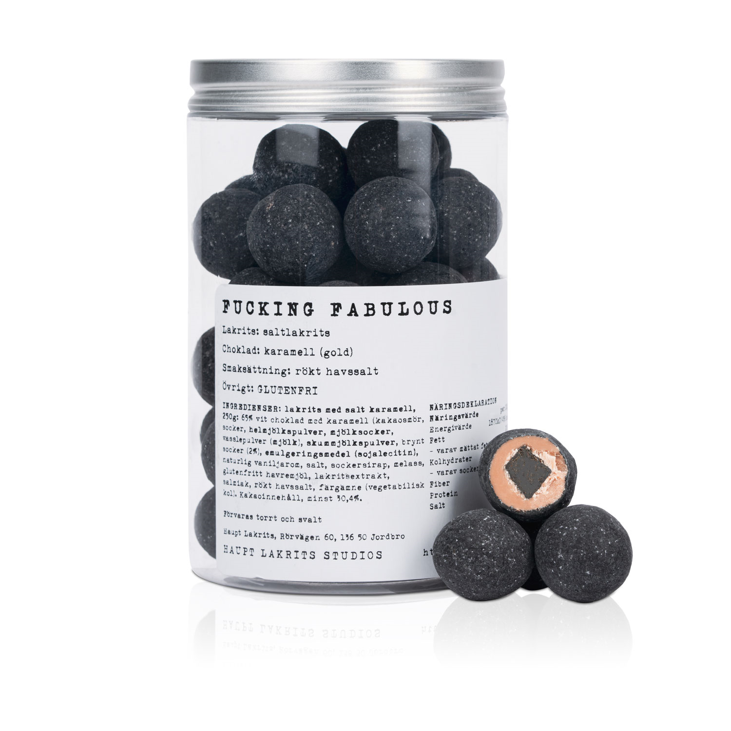 Licorice balls "Fucking fabulous" - Haupt Lakrits