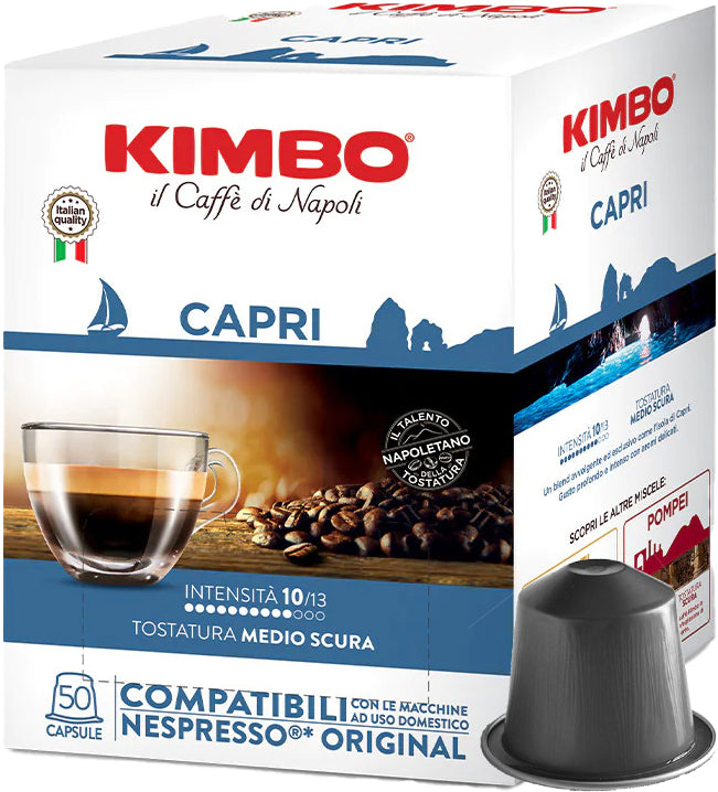 Kimbo Capri Nespresso®* compatible capsules