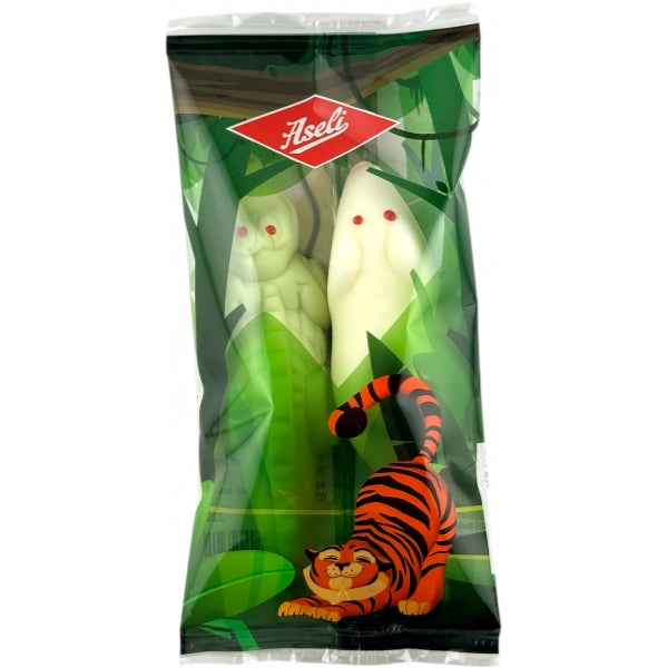 Aseli Crocodile & Mouse Duo Foam Sugar Figures