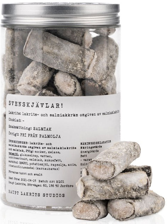 Saltiest licorice in the world "Swedish bastards" - Haupt Lakrits