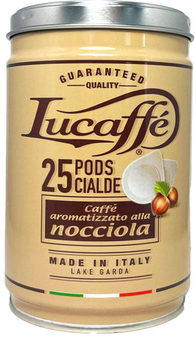Lucaffé Nocciola ESE Pads unpackaged