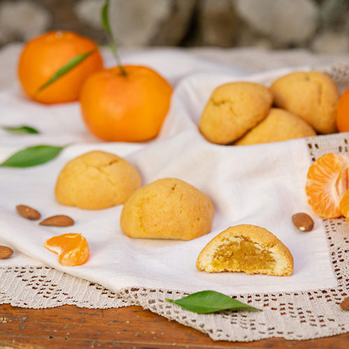 Mandarin-Filled Dolcini Biscuits - Tumminello