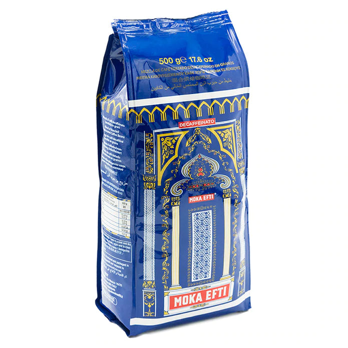 Moka Efti decaffeinated espresso coffee