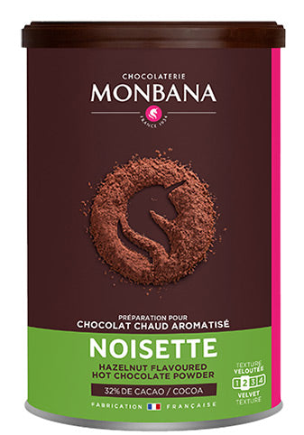 Hot chocolate Cacao Hazelnut - Monbana 