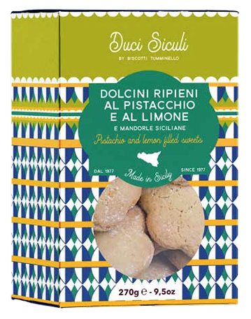Tumminello Kekse mit Pistazien & Zitrone
