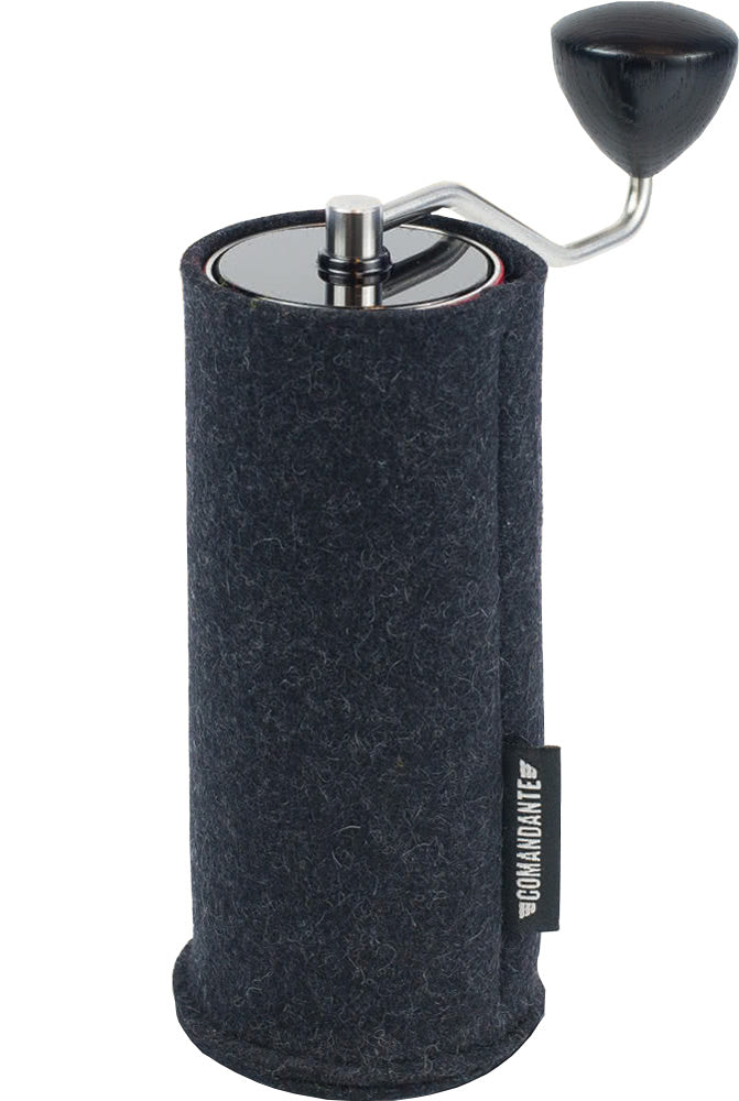 Felt case anthracite gray for manual grinder C40 - Comandante