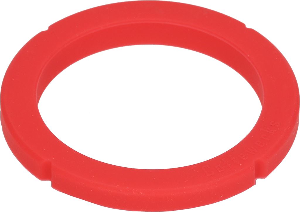 Silicone Group Head Gasket 8mm - Red