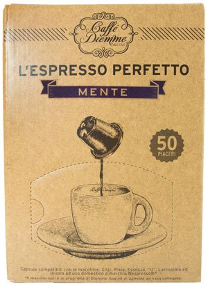 Diemme MENTE Nespresso®* compatible capsules