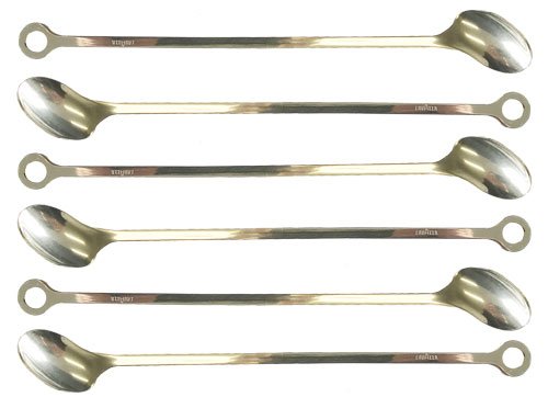 6 Latte Macchiato spoons - Lavazza