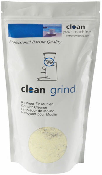 Cleaning powder for espresso and coffee grinders