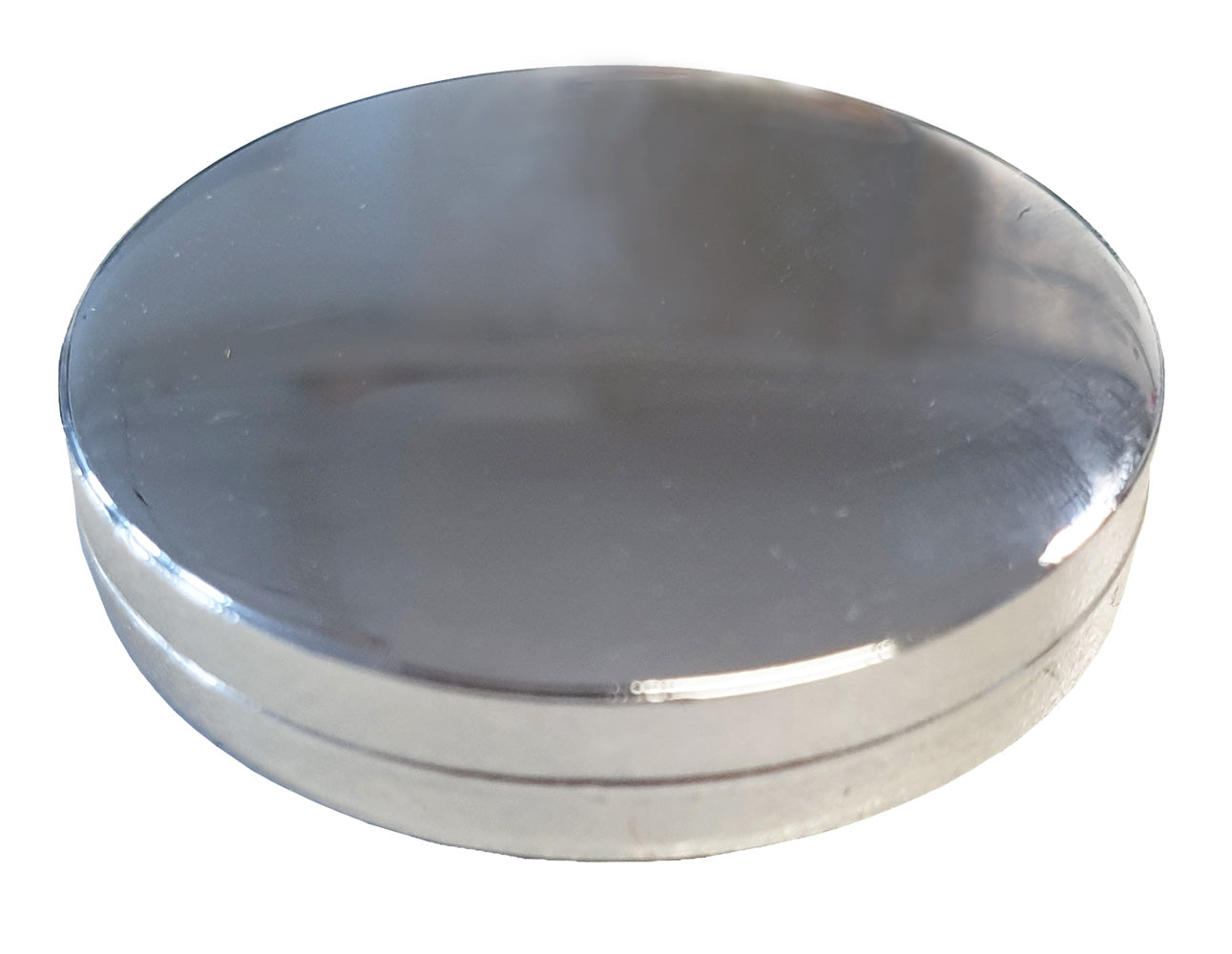 Chrome cap for 23mm filter holder